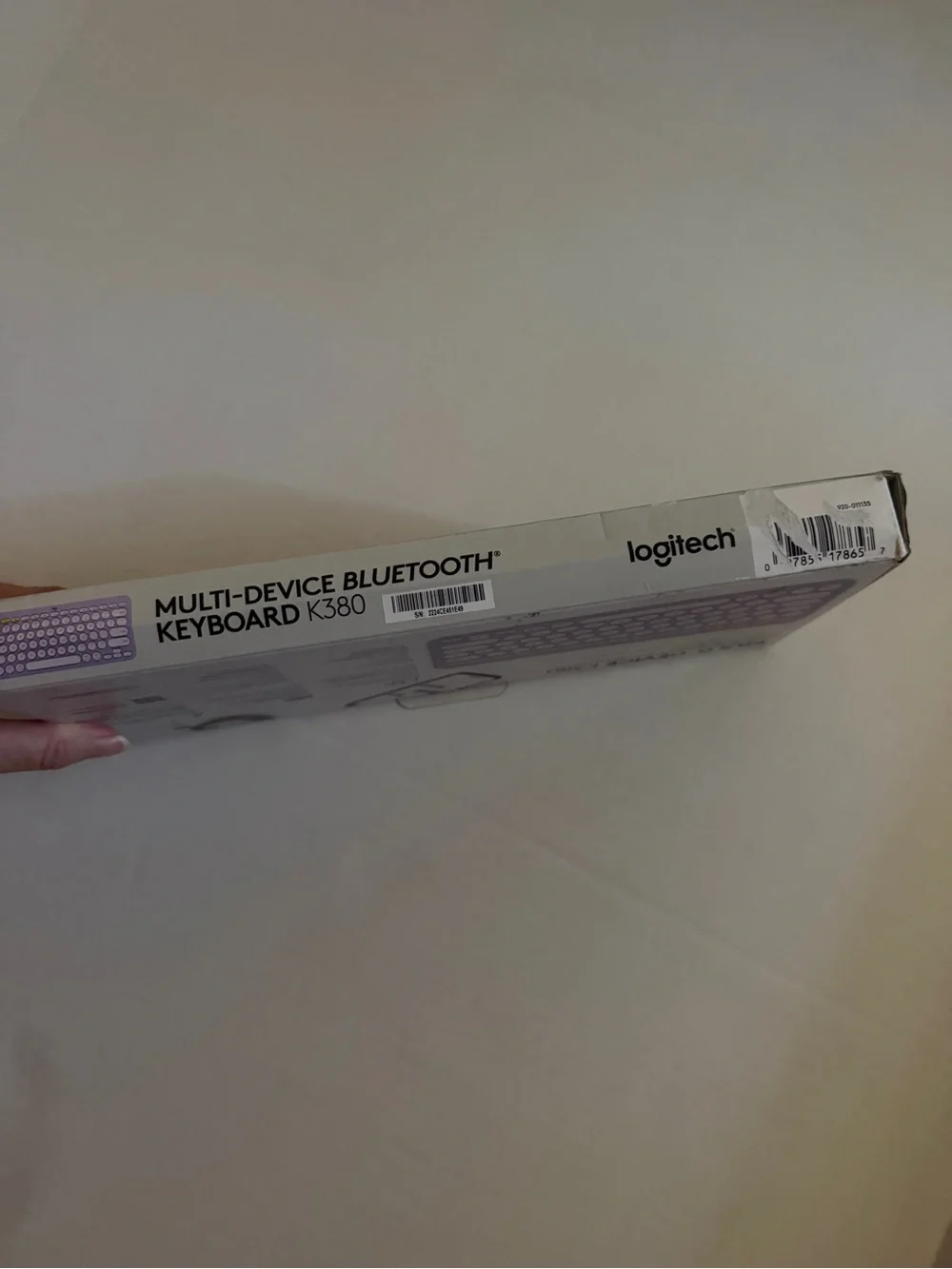 Logitech Multi-Device Wireless Keyboard in Lavender